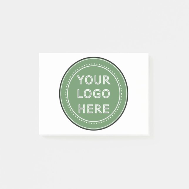 Personalisiert, stilvoll, modern und minimalistisc post-it klebezettel (Vorderseite)