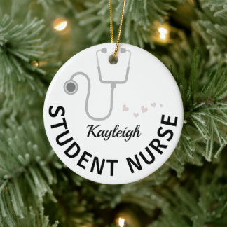 Personalisiert Studierende Krankenversicherung — S Keramik Ornament