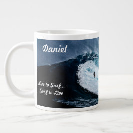 Personalisiert Surfer Coffee Cup Surfthema Jumbo-Tasse