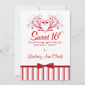 Personalisiert Sweet 16 Geburtstagsparty Einladung