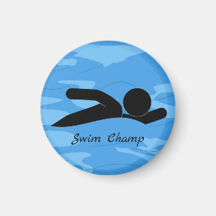 Personalisiert Swim Magnet