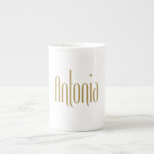 Personalisiert Tall Elegance Prozellantasse