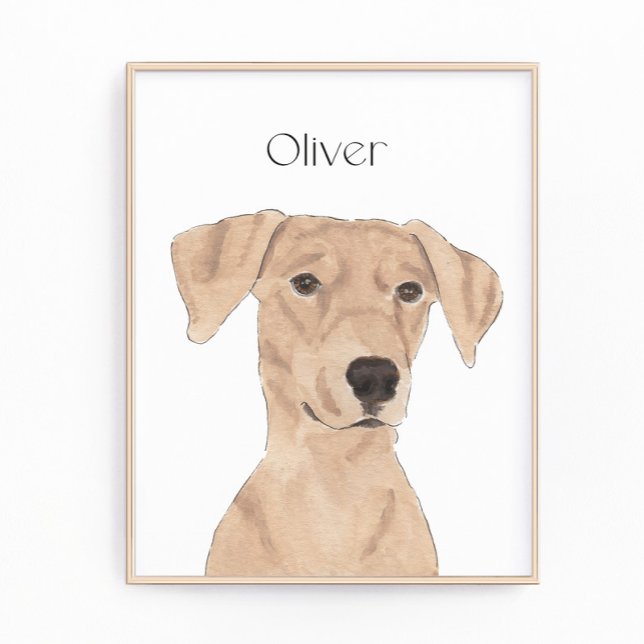 Personalisiert Tan German Pinscher Art Fotodruck (Von Creator hochgeladen)