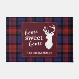 Personalisiert Tartan Christmas Clan MacLachlan Fußmatte