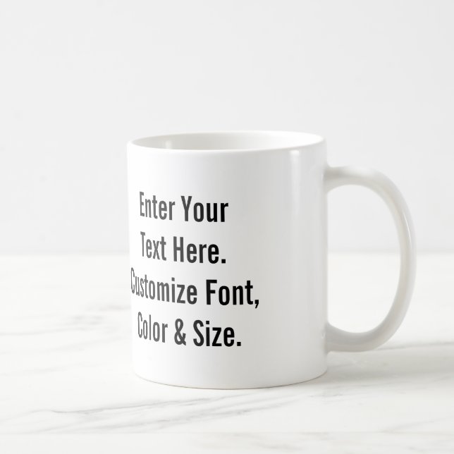 Personalisiert Tasse (Rechts)