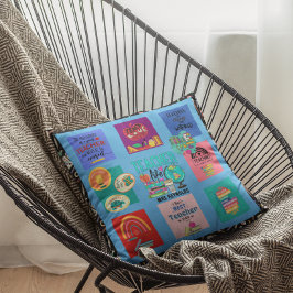 Personalisiert Teacher Quotes Geschenk Frau Vielen Kissen