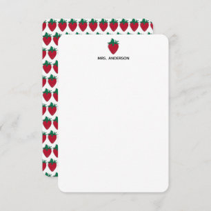 Personalisiert Teacher Stationery Einladung