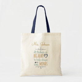 Personalisiert Teacher Tote Tasche