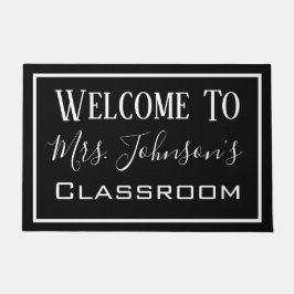 Personalisiert Teacher's Classroom Moderne Door Ma Fußmatte