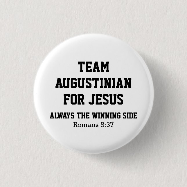 Personalisiert TEAM JESUS Button (Vorderseite)