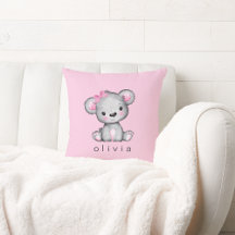 Personalisiert Teddy Bear Baby Girl Pink