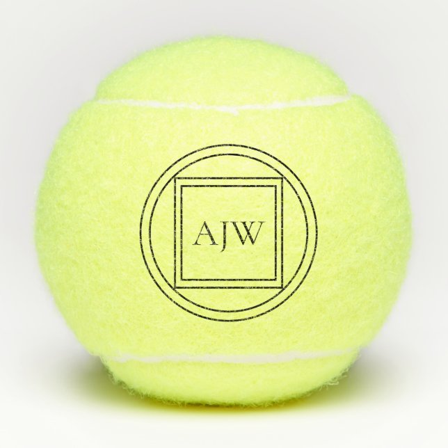Personalisiert Tennis Ball (Vorderseite)