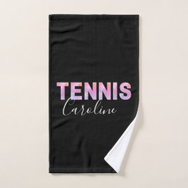 Personalisiert Tennis Player Girl Individuelle Nam Handtuch