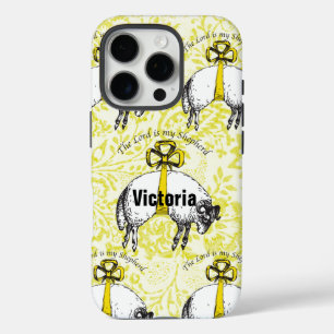 Personalisiert The LORD ist mein Hirte Psalm 23 iPhone 16 Pro Hülle