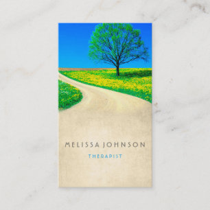 Personalisiert Therapeut Psychologin Way Hope Visitenkarte
