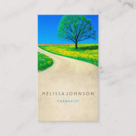 Personalisiert Therapeut Psychologin Way Hope Visitenkarte