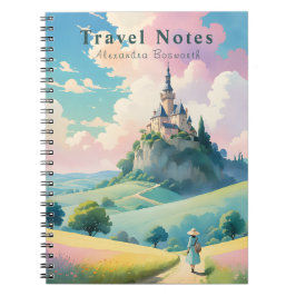 Personalisiert Travel France Notebook Notizblock