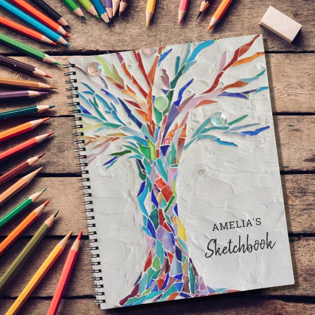 Personalisiert Tree Sketchbook Notizbuch (Von Creator hochgeladen)