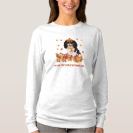 Personalisiert Tri Colored Cavalier Spaniel    T-Shirt
