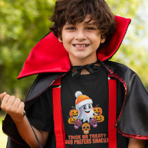 Personalisiert Trick oder Treat Boo Funny Hallowee