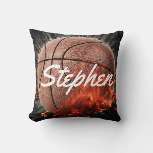 Personalisiert - Tun Sie, was Sie Liebe - Basketba Kissen