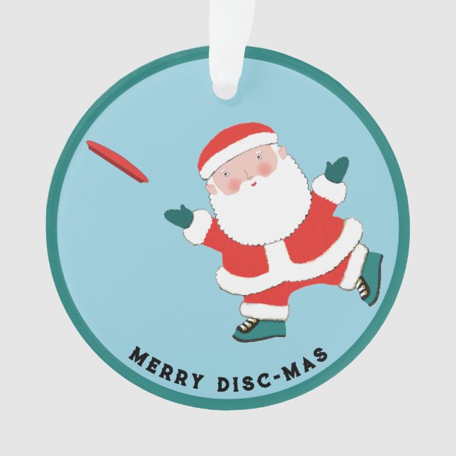 Personalisiert Ultimate Frisbee Ornament (Vorderseite)