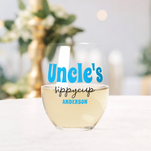 Personalisiert Uncle's Sippy Cup Weinglas Ohne Stiel