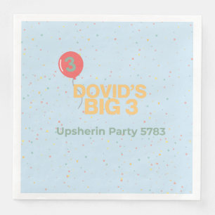 Personalisiert Upsherin Napkin Serviette
