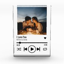 Personalisiert Valentine Foto Song Playlist