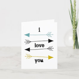 Personalisiert Valentinenkarte - Ich Liebe Sie mod Feiertagskarte