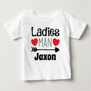 Personalisiert Valentine's Ladys Man Boys Shirt
