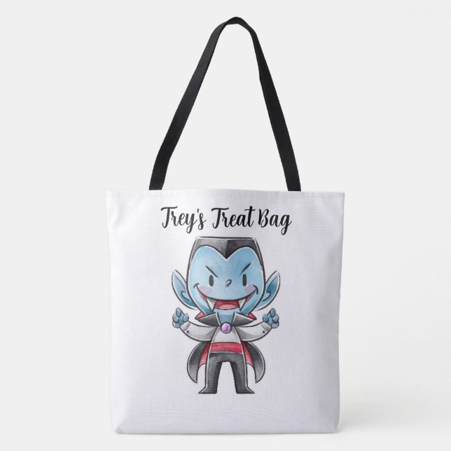 Personalisiert Vampire Leckerei Tote Tasche (Vorderseite)