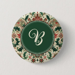 Personalisiert Viktorianisch/klassisch/Vintage Wei Button