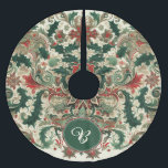 Personalisiert Viktorianisch/klassisch/Vintage Wei Polyester Weihnachtsbaumdecke<br><div class="desc">initialisieren</div>