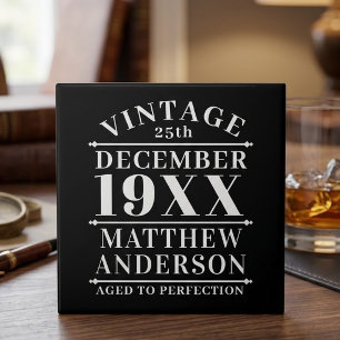 Personalisiert Vintage gealtert auf Perfektion Fliese