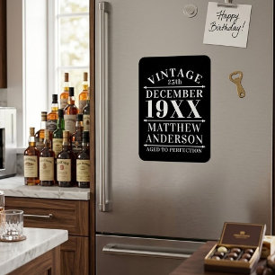 Personalisiert Vintage gealtert auf Perfektion Magnet