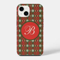 Personalisiert Vintage Weihnachten/Winter gemuster