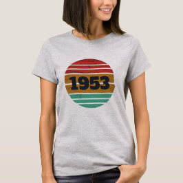Personalisiert Vintagen 70. Geburtstag T-Shirt