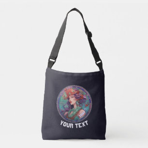 Personalisiert Virgo Zodiac Tragetaschen Mit Langen Trägern