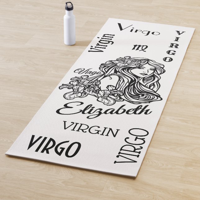 Personalisiert Virgo Zodiac Yoga Mat Yogamatte (Beispiel)