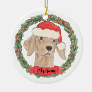 Personalisiert Vizsla Viszla Keramik Ornament