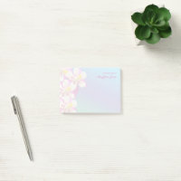 Personalisiert vom Schreibtisch der Blume Columbin