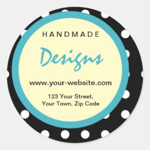 Personalisiert von Aufklebern handgefertigt Runder Aufkleber