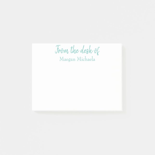 PERSONALISIERT VON DER ZEICHNUNG DER POST-ZEICHEN POST-IT KLEBEZETTEL (Vorderseite)