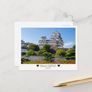 Personalisiert, von Himeji Castle mit Liebe Postkarte