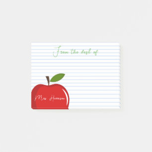 Personalisiert von Teacher POST-IT NOTES Post-it Klebezettel