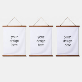 Personalisiert Wandteppich Mit Holzrahmen