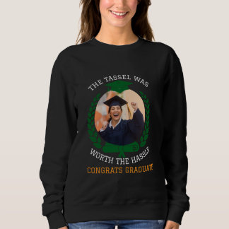 Personalisiert war die Tassel das Foto der Hassle  Sweatshirt