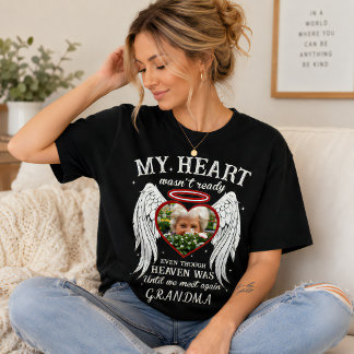 Personalisiert war mein Herz nicht fertig für ein T-Shirt