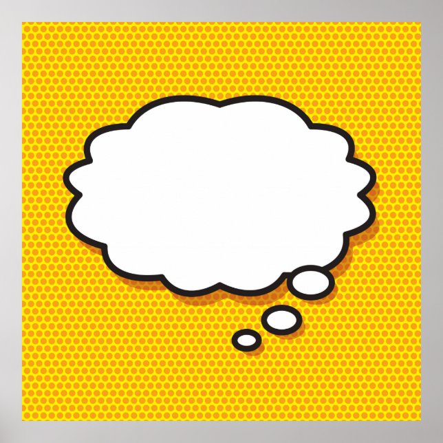 Personalisiert, was ich denke poster (Vorne)